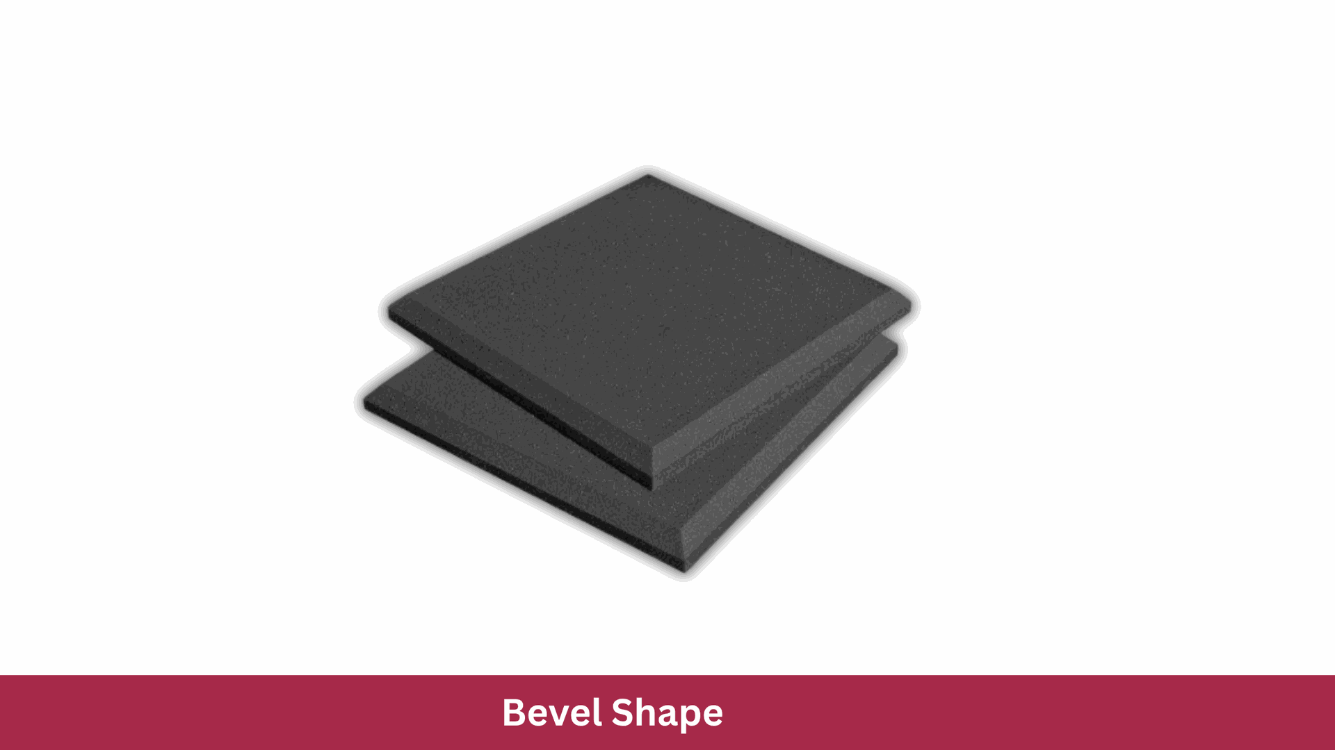 acoustic foam bevel
