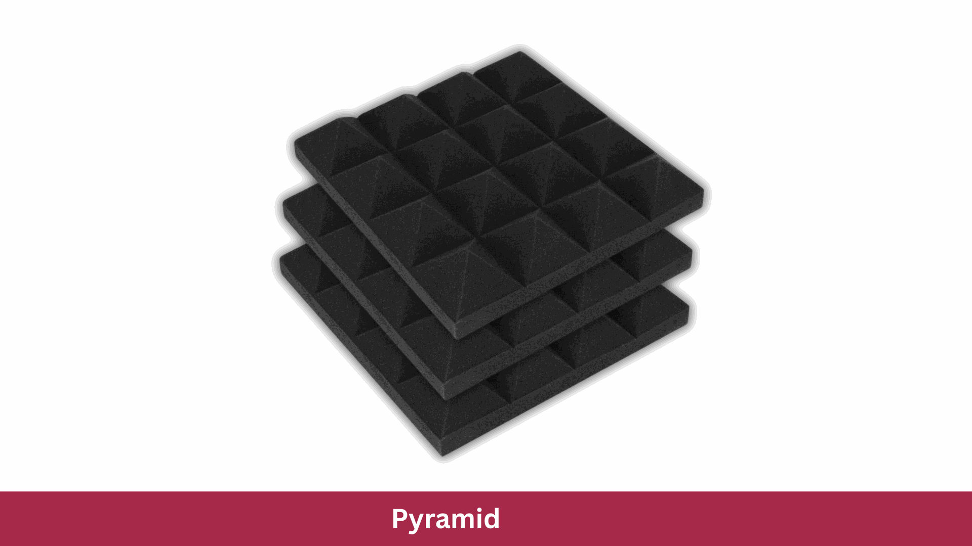 pyramid acoustic foam
