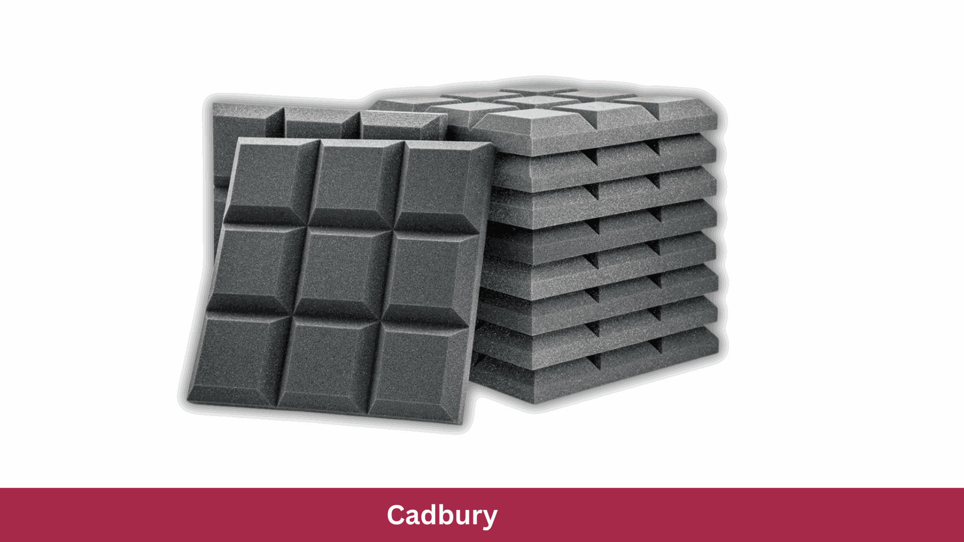 acoustic foam cadbury