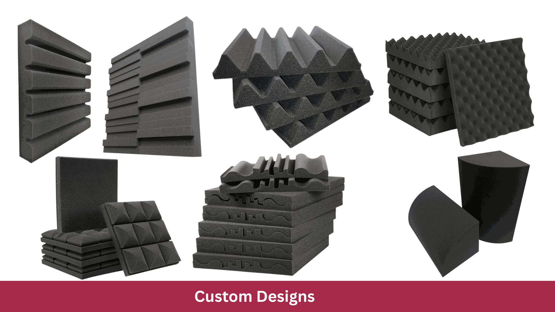 custom acoustic foam panels