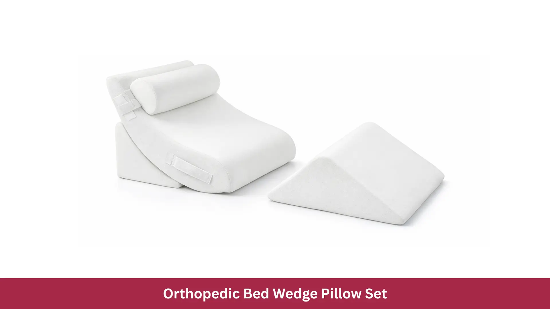 Orthopedic Bed Wedge Pillow Set