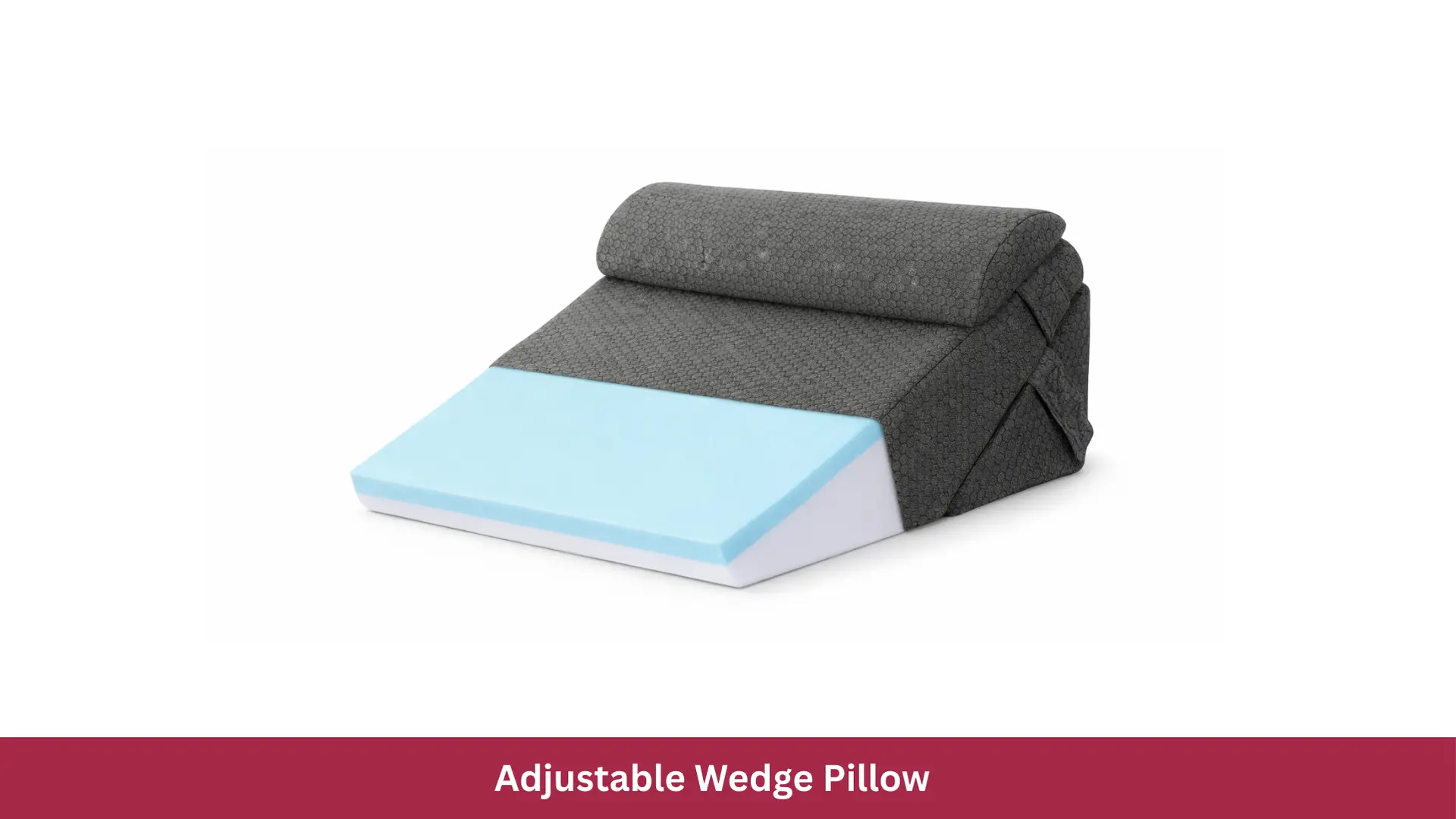 Adjustable wedge pilloe orthopedic